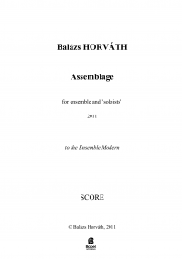 Assemblage Balazs HORVATH score A4 z 1 349